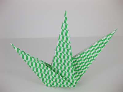 Origami Lily with Stem Folding Instructions - How to Make Origami Lily